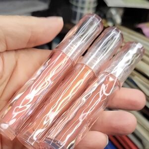 Set of 3 Three Tone Pinkish Lip Gloss Tubes New